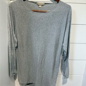 Michael Kors Gray Long Sleeve Top